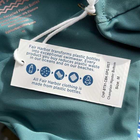 Fair Harbor Champlain Hipster Bikini Bottom NWT Size Medium - Picture 5 of 5